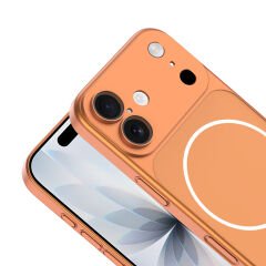 iPhone 16 İphone 17 Görünümlü Kılıf Kablosuz Şarj Özellikli Kamera Korumalı Spark Kapak