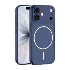 iPhone 16 İphone 17 Görünümlü Kılıf Kablosuz Şarj Özellikli Kamera Korumalı Spark Kapak