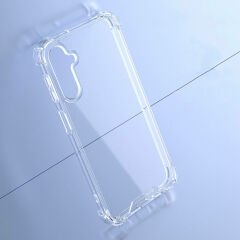 Samsung Galaxy S24 Plus Kılıf Nitro Anti Shock Darbe Emici Köşe Korumalı Şeffaf Silikon Kapak