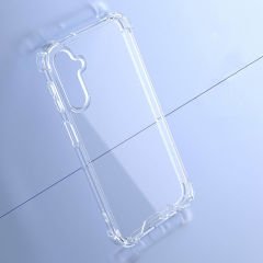 Samsung Galaxy S24 Kılıf Nitro Anti Shock Darbe Emici Köşe Korumalı Şeffaf Silikon Kapak