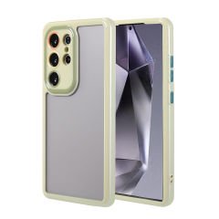 Samsung Galaxy S24 Ultra Kılıf Kamera Korumalı Renkli Kenar ve Çerçeve Tasarımlı Vitamin Kapak