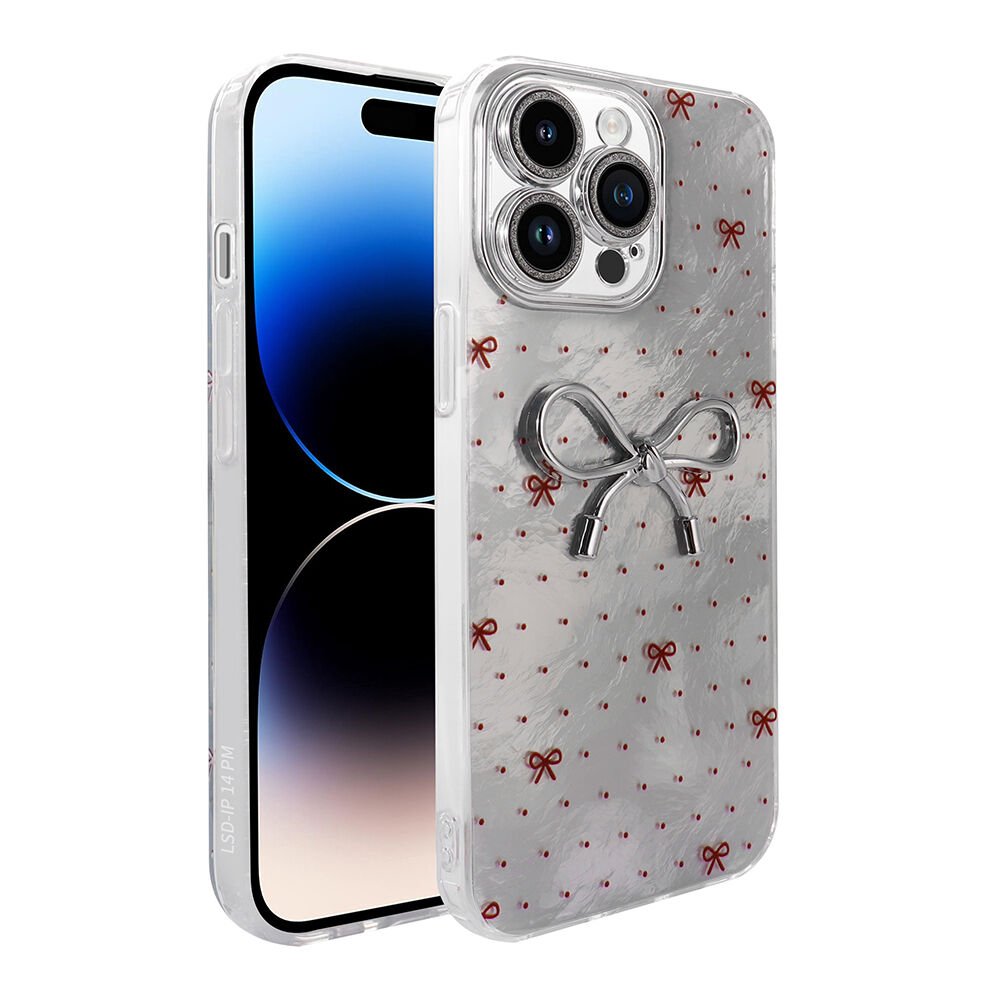 iPhone 14 Pro Max Kılıf Kamera Korumalı Figürlü Ponti Silikon Kapak