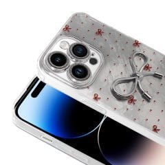 iPhone 14 Pro Max Kılıf Kamera Korumalı Figürlü Ponti Silikon Kapak