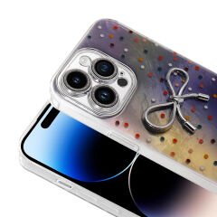 iPhone 14 Pro Max Kılıf Kamera Korumalı Figürlü Ponti Silikon Kapak