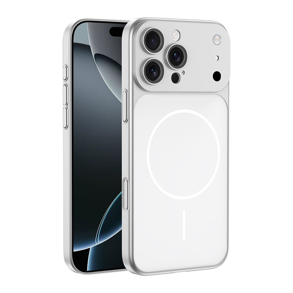 iPhone 15 Pro Max İphone 17 Pro Max Görünümlü Kılıf Kablosuz Şarj Özellikli Kamera Korumalı Spark