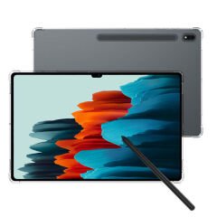 Samsung Galaxy Tab S8 Plus Kılıf Tablet Nitro Anti Shock Darbe Emici Köşe Korumalı Şeffaf Silikon Kapak
