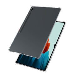 Samsung Galaxy Tab S8 Plus Kılıf Tablet Nitro Anti Shock Darbe Emici Köşe Korumalı Şeffaf Silikon Kapak