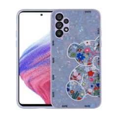Samsung Galaxy A13 4G Kılıf Desenli Sert Silikon Mumila Kapak