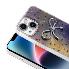 iPhone 13 Kılıf Kamera Korumalı Figürlü Ponti Silikon Kapak