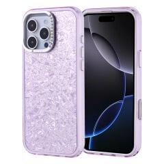 iPhone 16 Pro Max Kılıf Taşlı Tasarımlı Kapi Kapak