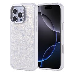 iPhone 16 Pro Max Kılıf Taşlı Tasarımlı Kapi Kapak