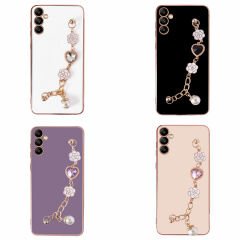 Samsung Galaxy A24 Kılıf El Tutamaçlı Kamera Korumalı Taka Silikon Kapak Kılıf