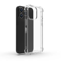 iPhone 15 Pro Max Kılıf Nitro Anti Shock Darbe Emici Köşe Korumalı Şeffaf Silikon Kapak