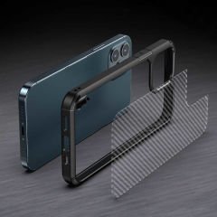 iPhone 12 Pro Kılıf İnoks Kapak