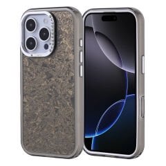 iPhone 16 Pro Kılıf Taşlı Tasarım Kapi Kapak