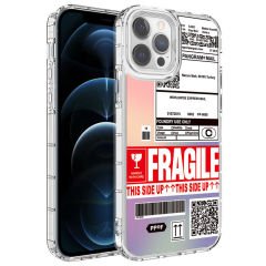 iPhone 14 Pro Kılıf Kamera Korumalı Renkli Desenli Sert Silikon Korn Kapak