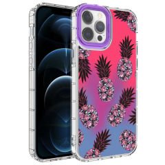 iPhone 14 Pro Kılıf Kamera Korumalı Renkli Desenli Sert Silikon Korn Kapak