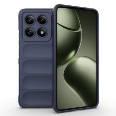 Xiaomi 14T Kılıf Esnek TPU Oyuklu Arka Yüzey Tasarımlı Etnik Silikon Kapak