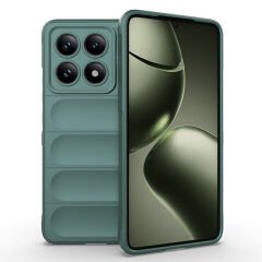 Xiaomi 14T Kılıf Esnek TPU Oyuklu Arka Yüzey Tasarımlı Etnik Silikon Kapak
