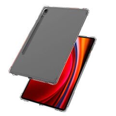 Samsung Galaxy Tab S9 Kılıf Nitro Anti Shock Darbe Emici Köşe Korumalı Şeffaf Silikon Kapak