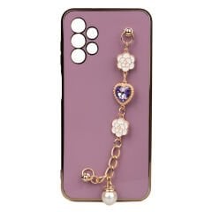 Samsung Galaxy A13 4G Kılıf El Tutamaçlı Kamera Korumalı Taka Silikon Kapak