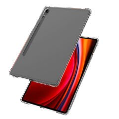 Samsung Galaxy Tab S8 Kılıf Nitro Anti Shock Darbe Emici Köşe Korumalı Şeffaf Silikon Kapak