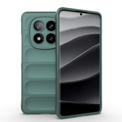 Xiaomi Redmi Note 14 Pro Plus Kılıf Esnek TPU Oyuklu Arka Yüzey Tasarımlı Etnik Silikon Kapak