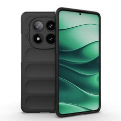 Xiaomi Redmi Note 14 5G Kılıf Esnek TPU Oyuklu Arka Yüzey Tasarımlı Etnik Silikon Kapak