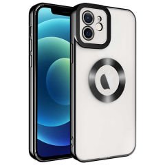 iPhone 11 Kılıf Kamera Korumalı Logo Gösteren Omega Kapak