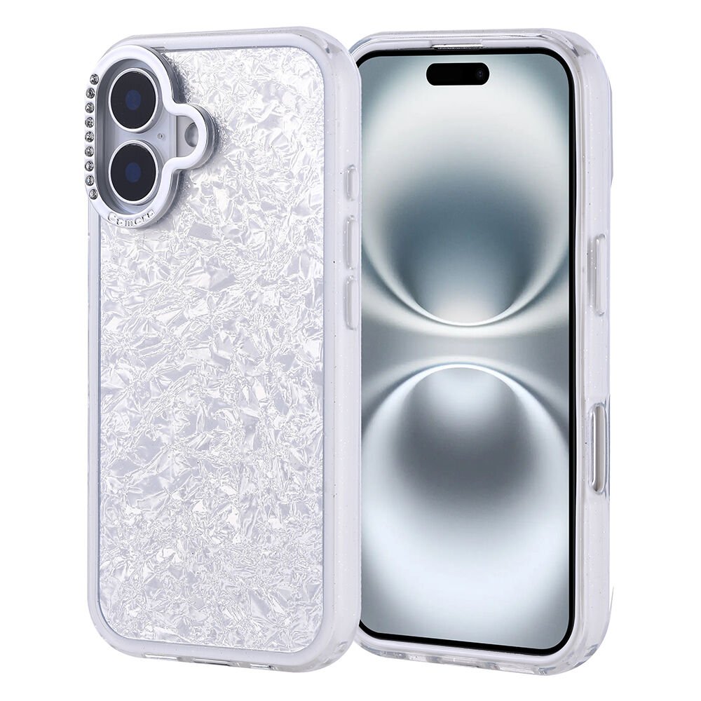 iPhone 16 Kılıf Taşlı Tasarımlı  Kapi Kapak