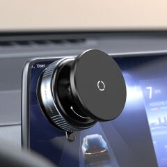 K009 Vakum Özellikli Magnetik Telefon Tutucu