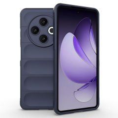 Tecno Spark 30 4G Kılıf Esnek TPU Oyuklu Arka Yüzey Tasarımlı Etnik Silikon Kapak