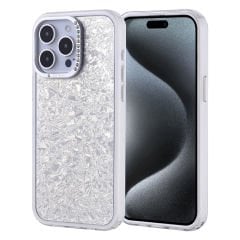 iPhone 15 Pro Max Kılıf Taşlı Tasarımlı Kapi Kapak