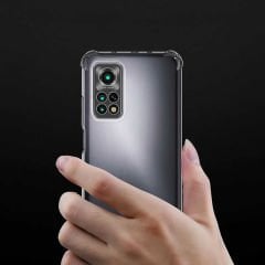 Xiaomi Mi 12T Pro Kılıf Nitro Anti Shock Darbe Emici Köşe Korumalı Şeffaf Silikon Kapak