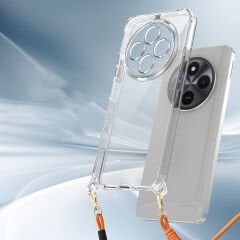 Xiaomi Redmi 14C 4G Kılıf Airbagli Takılabilir Askı Aparatlı Snap Silikon Kapak