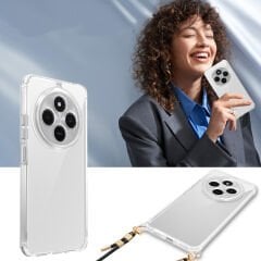 Xiaomi Redmi 14C 4G Kılıf Airbagli Takılabilir Askı Aparatlı Snap Silikon Kapak