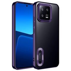 Xiaomi Mi 13 Kılıf Kamera Korumalı Logo Gösteren Omega Kapak kılıf