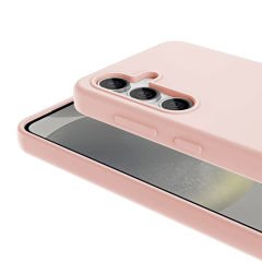 Samsung Galaxy S24 Plus Kılıf Magsafe Şarj Özellikli Sıvı Teknolojili Silinebilir Sert Kivi Kapak