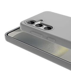 Samsung Galaxy S24 Plus Kılıf Magsafe Şarj Özellikli Sıvı Teknolojili Silinebilir Sert Kivi Kapak