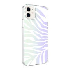 iPhone 11 Kılıf M-Blue Desenli Kapak