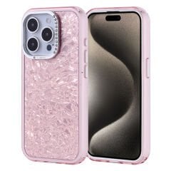 iPhone 15 Pro Kılıf Taşlı Tasarımlı Kapi Kapak