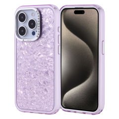 iPhone 15 Pro Kılıf Taşlı Tasarımlı Kapi Kapak