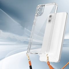 Samsung Galaxy A06 Kılıf Airbagli Takılabilir Askı Aparatlı Snap Silikon Kapak