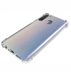 Samsung Galaxy A21 Kılıf Nitro Anti Shock Darbe Emici Köşe Korumalı Şeffaf Silikon Kapak