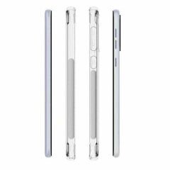 Samsung Galaxy A21 Kılıf Nitro Anti Shock Darbe Emici Köşe Korumalı Şeffaf Silikon Kapak