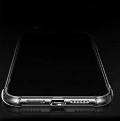 Huawei P40 Pro Kılıf Nitro Anti Shock Darbe Emici Köşe Korumalı Şeffaf Silikon Kapak