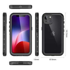 iPhone 13 Kılıf 1-1 Su Geçirmez Kılıf