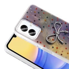 Samsung Galaxy A06 Kılıf Kamera Korumalı Figürlü Ponti Silikon Kapak