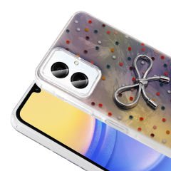 Samsung Galaxy A06 Kılıf Kamera Korumalı Figürlü Ponti Silikon Kapak