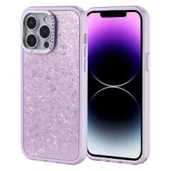 iPhone 15 Kılıf Taşlı Tasarımlı Kapi Kapak